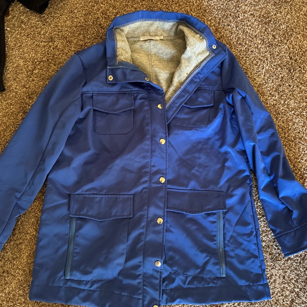 MISSLOOK Royal Blue Utility Jacket